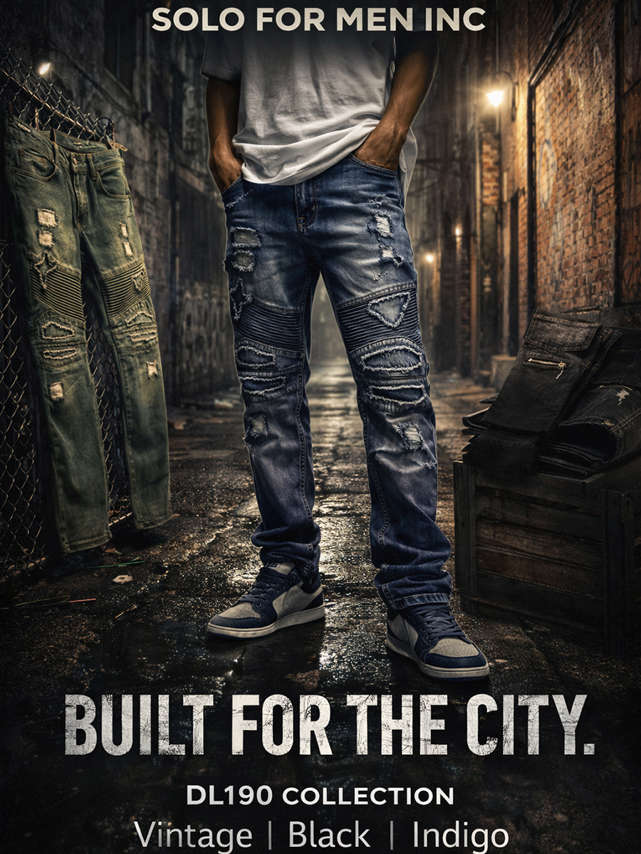 Built for the City — DL190 denim collection